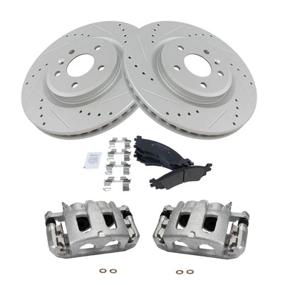 TRQ BKA26305 Brake Kit For Ford Taurus 2010-2012 Front 6L2Z2001A - Image 1 of 4