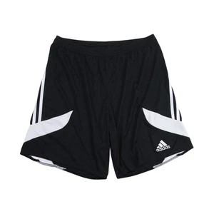 Adidas Shorts Mens Large Black White Nova 14 Climalite Football Training Gym EQT - Picture 1 of 8