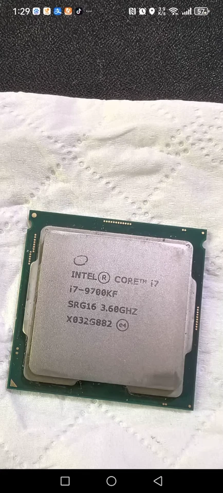 Intel Core i7-9700K 3.6GHz Octa-Core FCLGA1151 CPU Processor SRG15 - Image 1 of 1