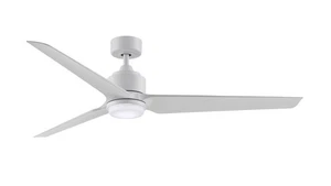 Fanimation TriAire Custom Indoor/Outdoor Ceiling Fan in Matte White- MOTOR ONLY - Picture 1 of 4