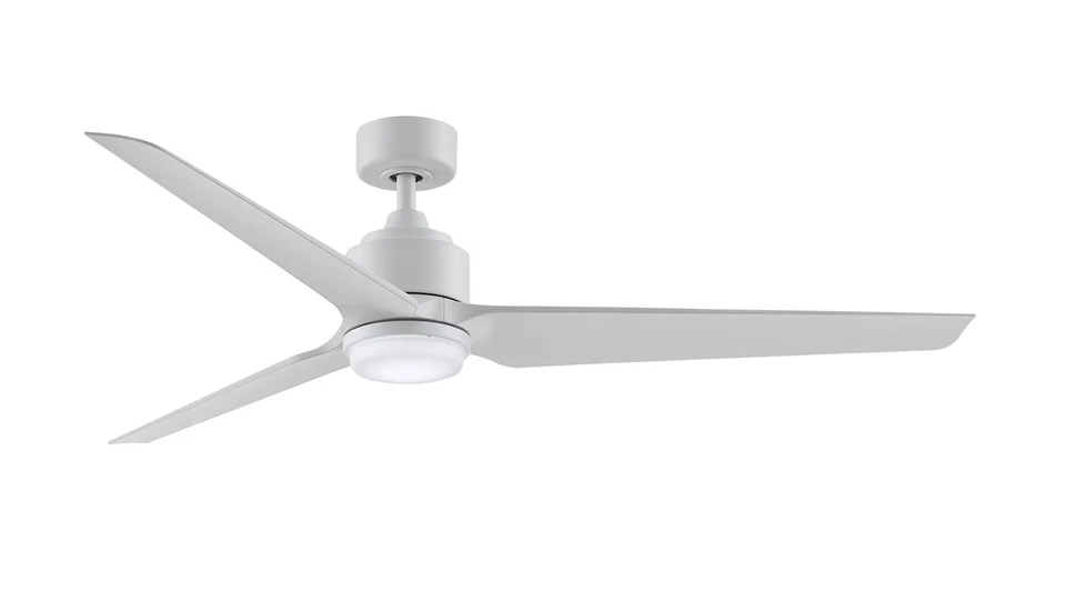 Fanimation TriAire Custom Indoor/Outdoor Ceiling Fan in Matte White- MOTOR ONLY - Image 1 of 4