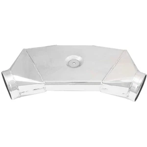 Spectre 9824 Ultra Low Profile Plenum Dual 4 in. Inlets 120 Degree Angle Between - Picture 1 of 2