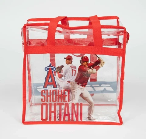 L.A. Angels SGA Shohei Ohtani clear tote bag 4/9/2023 Baseball Cover