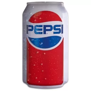 Pepsi Cola Soda Pop Can 18" Large Embossed Metal Tin Sign Vintage Type New Ande - Picture 1 of 1