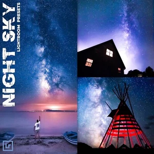 5 Night Sky presets Lightroom presets Astrophotography presets Milky way presets - Picture 1 of 9