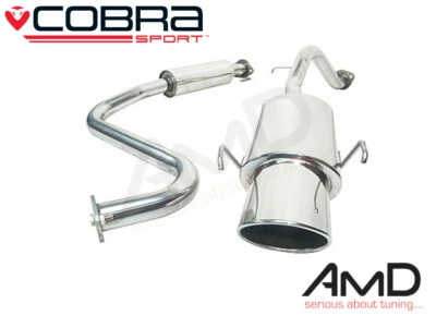 Escape resonado Cobra Sport MG ZR acero inoxidable 1.4 1.8 gasolina 105 120 160 MG16 - Imagen 1 de 3