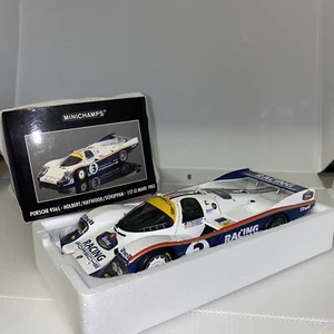 1/18 Minichamps Porsch 956L Holbert Haywood 1st LeMans 1983 Minichamps 180836903 - Picture 1 of 9