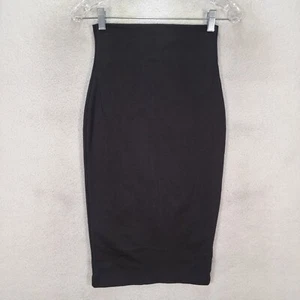 Windsor Women Skirt Size S Black Stretch Pull On High Waist Slim Straight Pencil - Picture 1 of 13