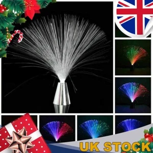 Autism Calming Visual Sensory LED Light Fibre Optic Colour Changing Lamp UK - Picture 1 of 13