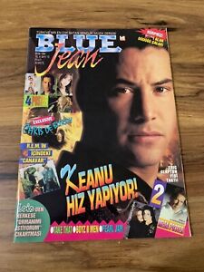 Keanu Reeves 1994 COVER MARIAH CAREY POSTER INCLUDING TURKISH  MAGAZINE