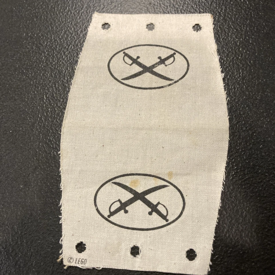 Lego Western Cowboy tenda de teto para caravana de transporte ferroviário x192px1 conjunto 6718 - Imagem 1 de 2