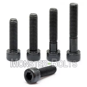 M2.5 Socket Head Cap Screws 12.9 Alloy Steel w/ Black Oxide DIN 912, 0.45 Coarse - Picture 1 of 15