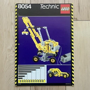 Lego Technic 8054 Instruction Manual Booklet ONLY 1989 Universal Motor Set - Picture 1 of 4