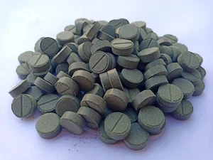 MANGIME TABS COMPRESSE PASTICCHE CIBO PESCI SPIRULINA 20% CHIPS FISH FOOD 50 G - Imagen 1 de 1