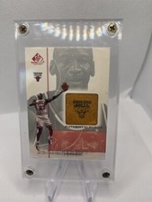 2000-01 UPPER DECK SP GAME FLOOR MICHAEL JORDAN GAME USED FLOOR/COURT INSERT #MJ