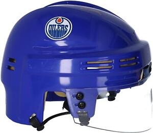 Leon Draisaitl Edmonton Oilers Autographed Blue Mini Helmet