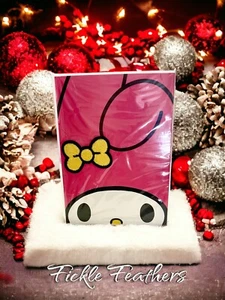 Sanrio My Melody Journal Puffy Bow Embellished Cover 80 Sheets Gift New - Picture 1 of 18