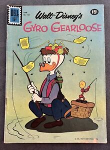 Vintage 1961 Walt Disney's Gyro Gearloose #1184 Komiks, W bardzo dobrym stanie