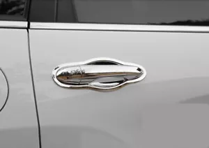 ABS Chrome Door Handle Bowl Cup Cover Trim For 2017-2021 JEEP Compass Set 12pcs - Bild 1 von 2