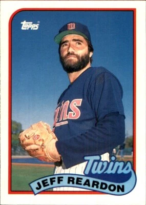 Topps Tiffany #775 1989 Jeff Reardon Minnesota Twins Foto 1 de 2