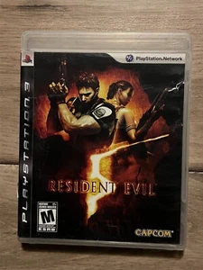 Resident Evil 5 (Sony PlayStation 3, 2009) NO MANUAL - Picture 1 of 4