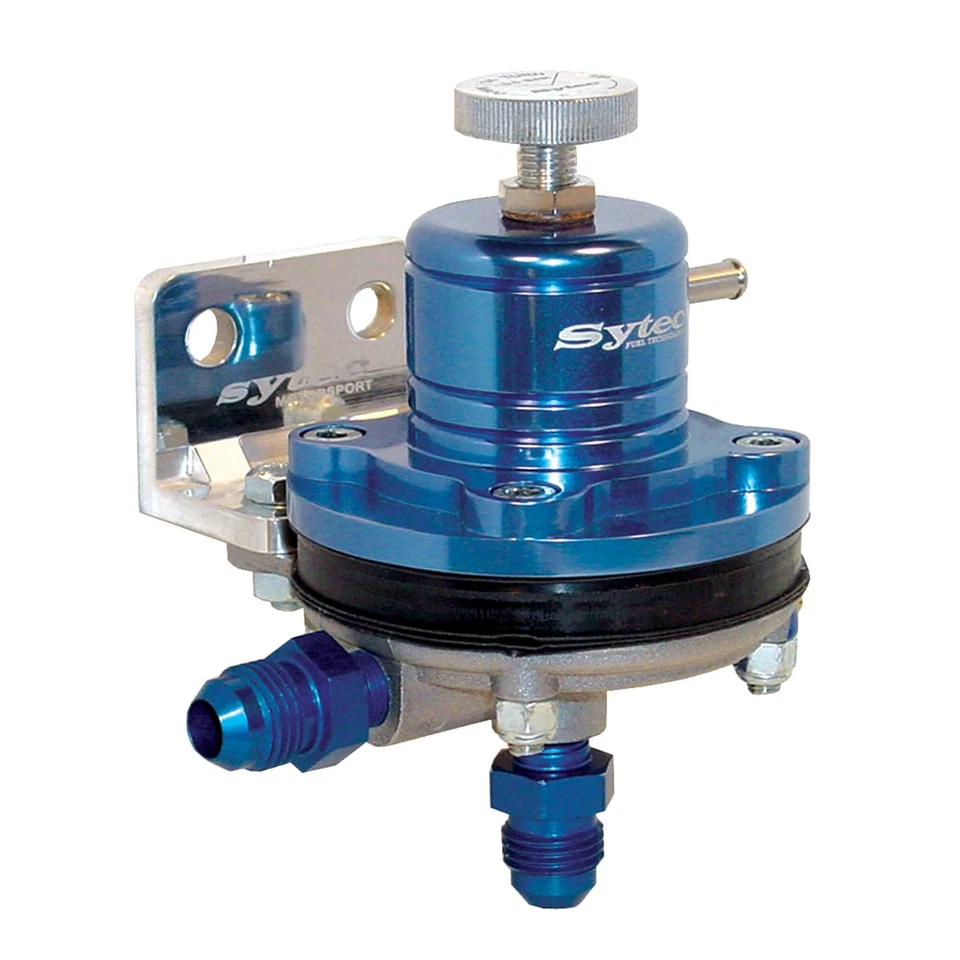 Sytec Motorsport Adjustable Fuel Pressure Regulator Injection 8mm - Blue - Image 1 of 1