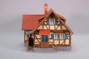 DD035 FALLER 130270 train Ho maquette montée Maison rurale à pans de bois - Picture 1 of 6