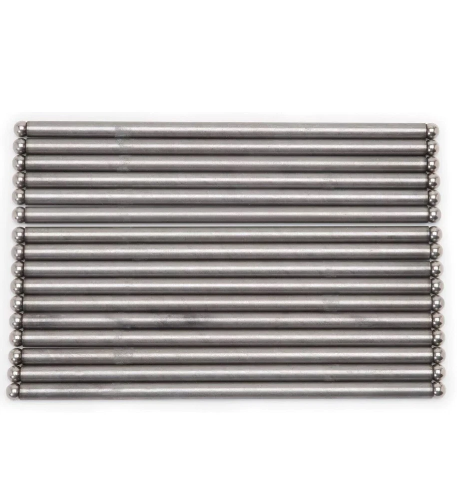 Edelbrock 9630 Hardened Steel Push Rod Set 7.800" for Chevy Small Block 262-400 - Image 1 of 3