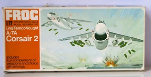 Kit Modelo Corsair II FROG 1/72 Escala Ling Temco Vought A-7A Corsair II Nuevo en Caja - Imagen 1 de 6