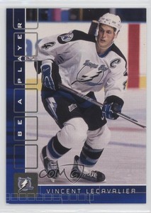 2001-02 ITG Be A Player Memorabilia Sapphire /100 Vincent Lecavalier #85