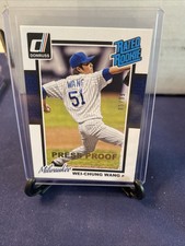 2014 Donruss FOIL PRESS PROOF #D /99 - Card 246 WEI-CHUNG WANG - Brewers