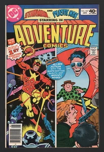 ADVENTURE COMICS #467, DC Comics, 1980, en muy buen estado/nuevo, starman, ¡hombre de plástico! - Imagen 1 de 1