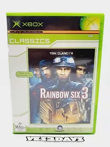 Tom Clancey's Raibow six 3 | OG Xbox Game Complete with Manual - Picture 1 of 4