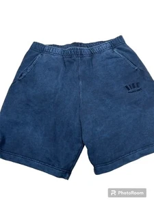 Nike Athletic Department Herren marineblau Baumwolle Kordelzug Chino Shorts Large - Bild 1 von 4