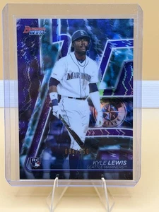 2020 Bowman's Best #31 Kyle Lewis Purple Refractor #/250 RC - Picture 1 of 2