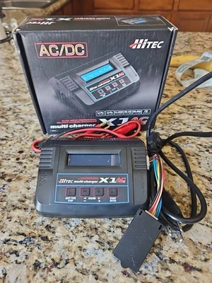 Hitec X1 AC Plus Genuine R/C Multi Charger Balance Charger/Discharge - Image 1 of 4