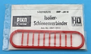 PIKO 6841 Isolier-Schienenverbinder H0 (10 Stück)  für Hohlprofil / U-Profil - Bild 1 von 1