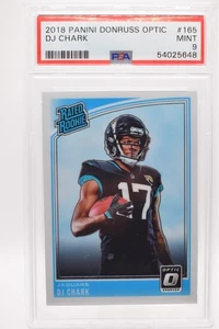 Donruss Optic DJ Chark Rated Rookie PSA 9 2018 - Foto 1 di 2