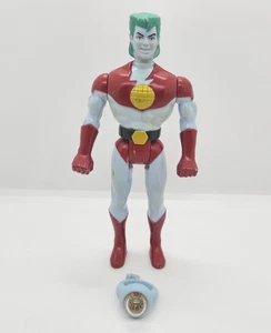 Figura de colección 1991 Tiger Toys Flying Captain Planet & The Planeteers funcionando - Imagen 1 de 12