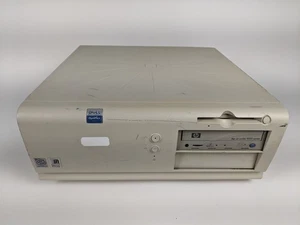 Vintage Dell OptiPlex GX1 Komputer stacjonarny Pentium II Windows 98 HP CD-Writer 9100 - Zdjęcie 1 z 18