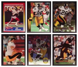 ROD WOODSON LOT OF 6 FOOTBALL CARDS NFL PITTSBURGH STEELERS TOPPS - Picture 1 of 14