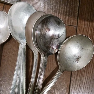 1847 Rogers Bros Silverware IS Adoration Flatware 48 Pieces  - Picture 1 of 3