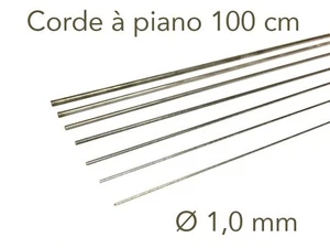 ALBION ALLOYS Corde à piano acier longueur 1 mètre Ø 1.0mm - Albion - Photo 1/1