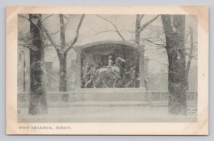 Shaw Memorial Boston MA Maynards Postkarte - Bild 1 von 2