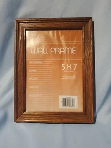 Vintage Wooden 5x7 Wall Photo Picture Frame With Glass Brand New - Picture 1 of 2