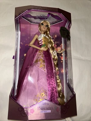Disney Store 10 Aniversario Edición Limitada Enredada Rapunzel 17" LE Muñeca Foto 1 de 4
