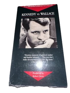 Kennedy Versus Wallace VHS Robert Drew Archive Brand NEW Sealed - Picture 1 of 10