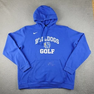 Nike Hoodie Mens Extra Large Blue Notre Dame Bulldogs Cape Girardeau MO High - Picture 1 of 11