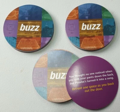 25x Scene It Buzz Cards Spares Parts Extra Replacement Set Playing Trivia DVD FP - Image 1 of 2