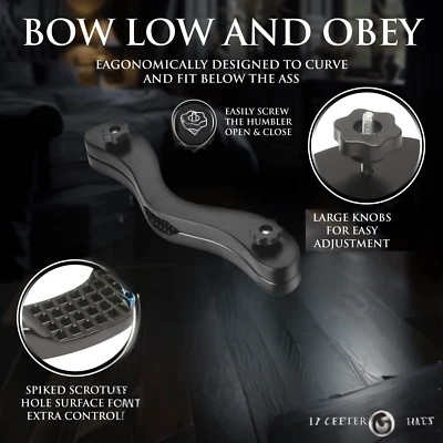 Wooden Humbler Pain Control Bondage Foreplay Testicle Chastity Device Fetish Toy - Image 1 of 4